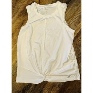 Freely brand knotted tank top large White